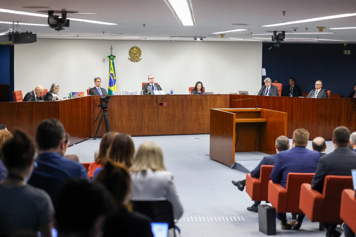 Julgamento de Bolsonaro e outros réus por Gustavo Moreno/STF