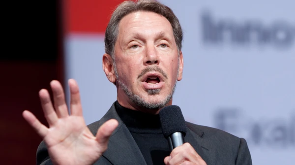 Larry Ellison está em segundo lugar com uma riqueza que soma 383,2 bilhões de dólares por Reprodução