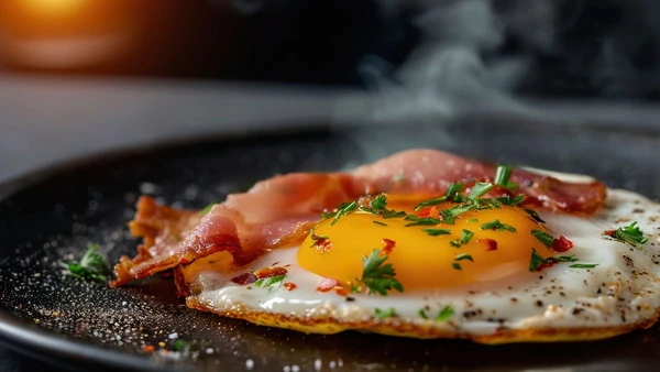 O detalhe que transforma ovo frito simples em prato de chef