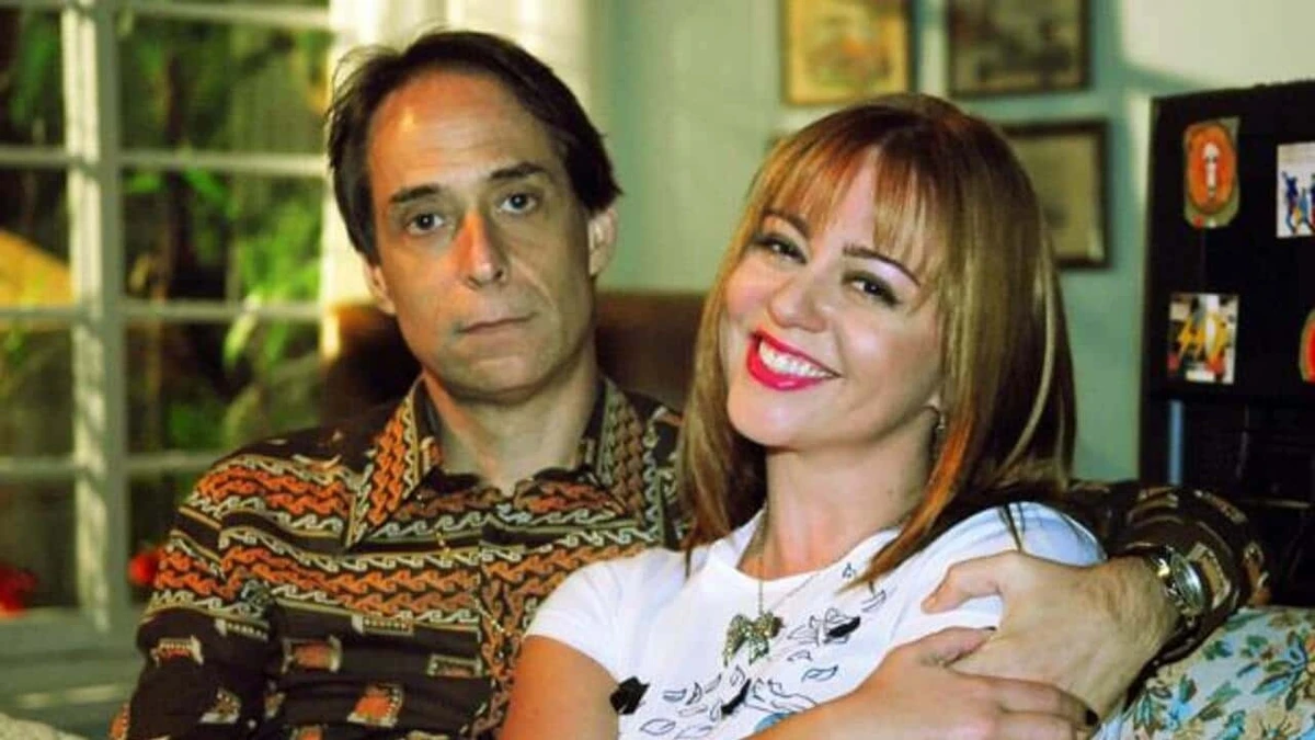 Pedro Cardoso e Guta Stresser em 'A Grande Família' por Divulgação/TV Globo