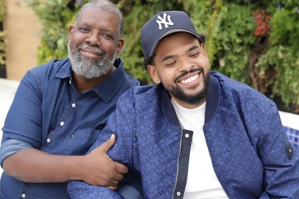 Péricle e o filho, Lucas Morato por Reprodução/Redes Sociais 