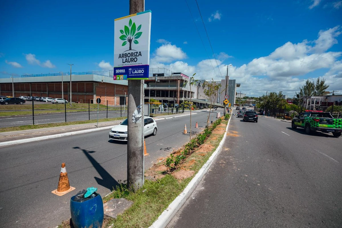 Plano de Arborização prevê o plantio de mil mudas de espécies da Mata Atlântica em Lauro de Freitas por Tiago Pacheco