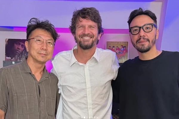 Saulo Fernandes no Japão por Reprodução