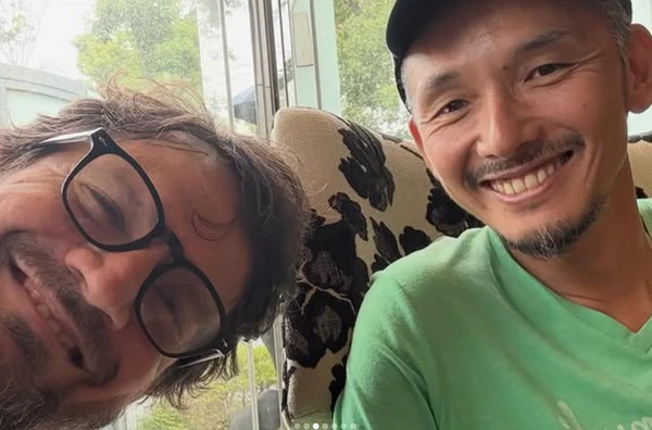 Saulo Fernandes no Japão por Reprodução