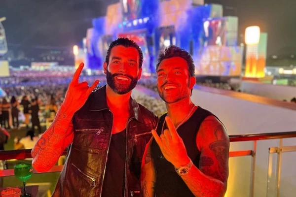 Thiago Brava e Gusttavo Lima por Reprodução
