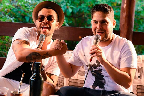 Thiago Brava e Jorge por Reprodução