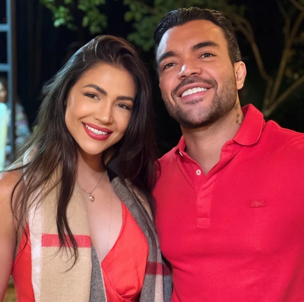 Thiago Brava e Lisa Ritter