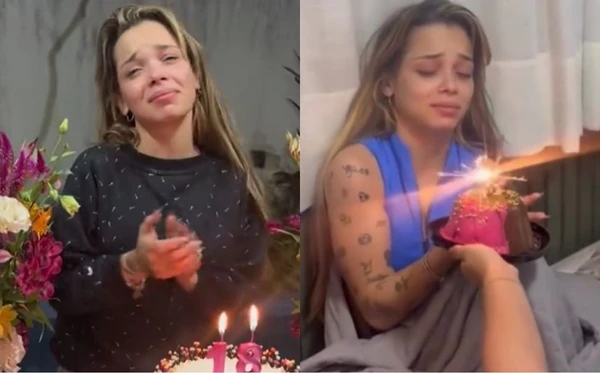  Kamylinha celebrou seus 18 anos em uma festa íntima com a família