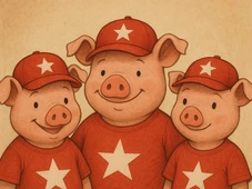 Imagem - O poder dos Três Porquinhos, a secretaria de promessa, a BetJero e o mau humor de Rui