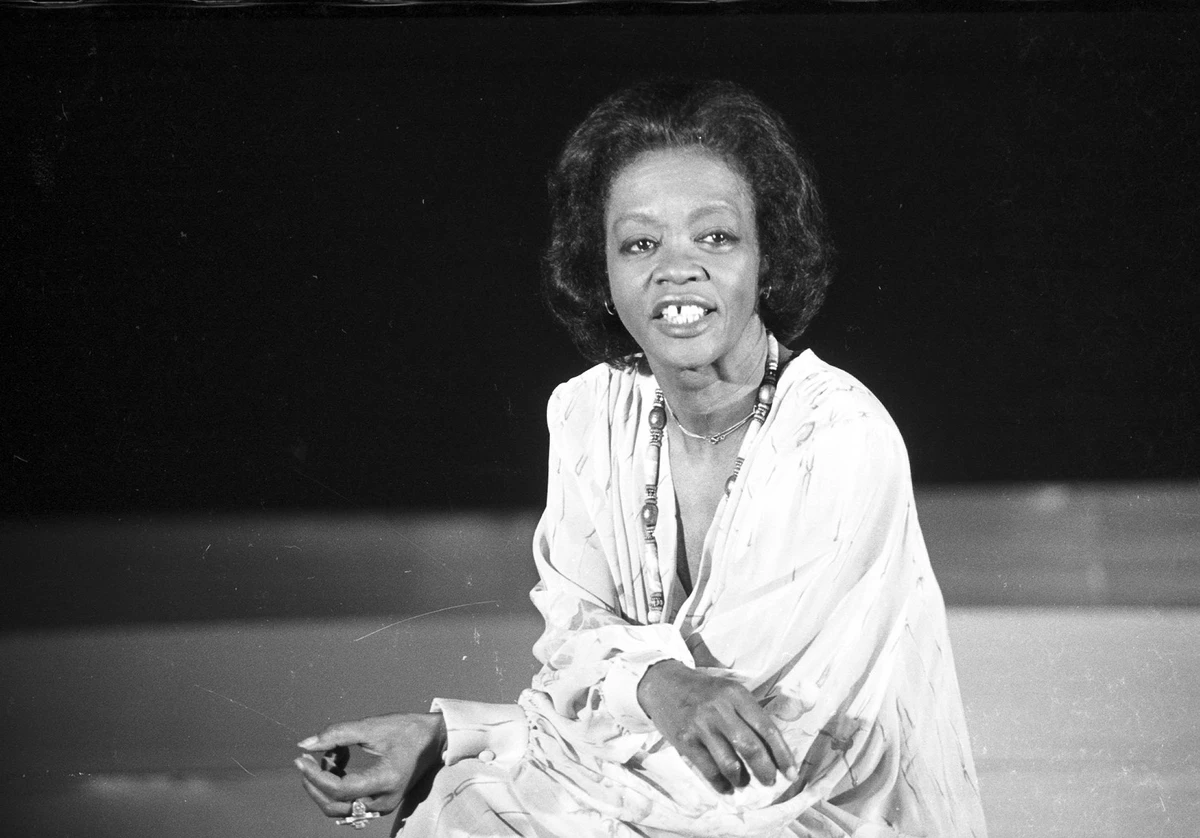 A atriz Ruth de Souza
