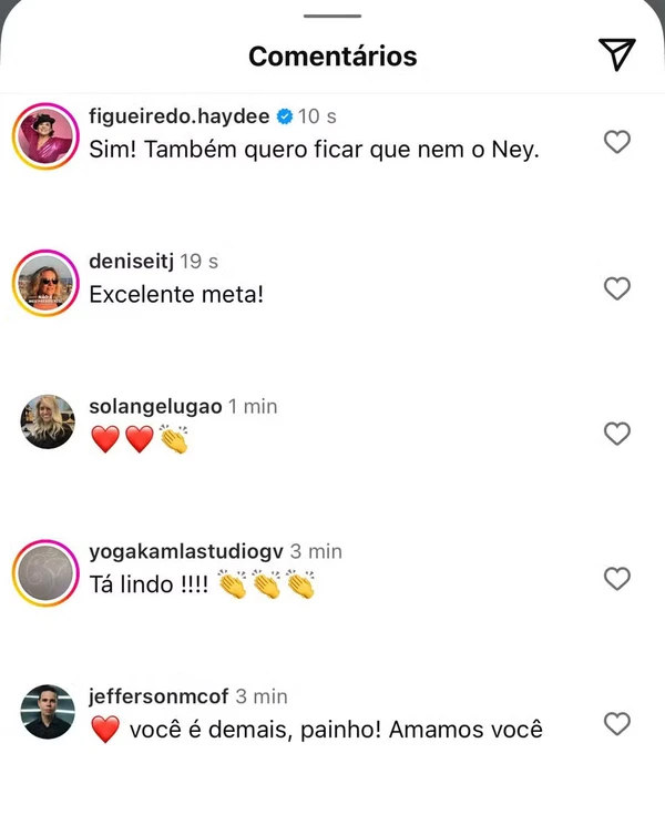 Caetano Veloso na academia por Reprodução/Instagram