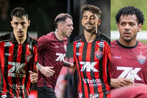 Claudinho, Renzo López, Rúben Ismael e Romarinho 