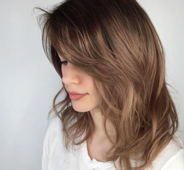 Corte em camadas leves por Reprodução/Instagram