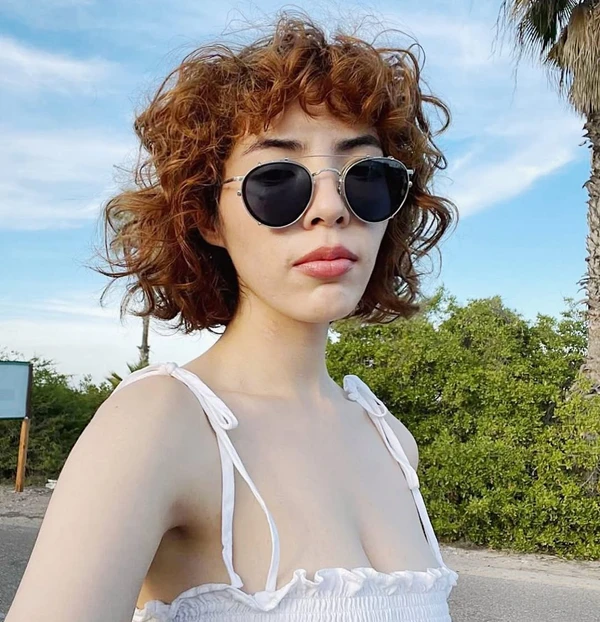 Curly bob por Reprodução/Instagram