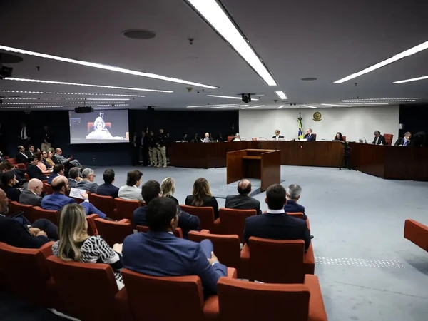 Imagens do julgamento de Bolsonaro por tentativa de golpe de Estado, nesta quinta-feira (11)  por Marcelo Camargo/Agência Brasil