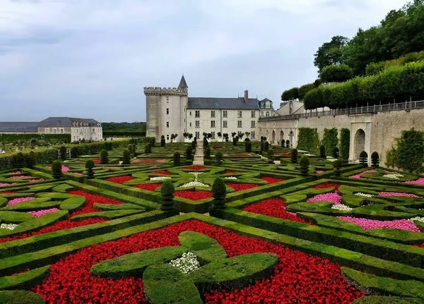 Jardim do Château de Villandry, no Vale do Loire  por Divulgação