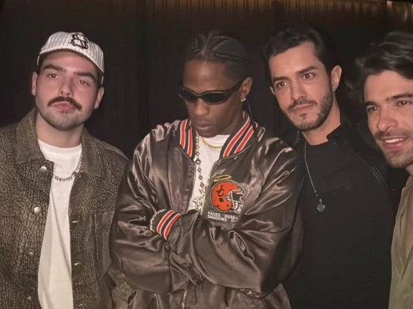 João Silva, Travis Scott, João Lucas Brasio e Álan Bissoli por Reprodução