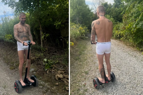 Justin Bieber publicou imagens no Instagram 