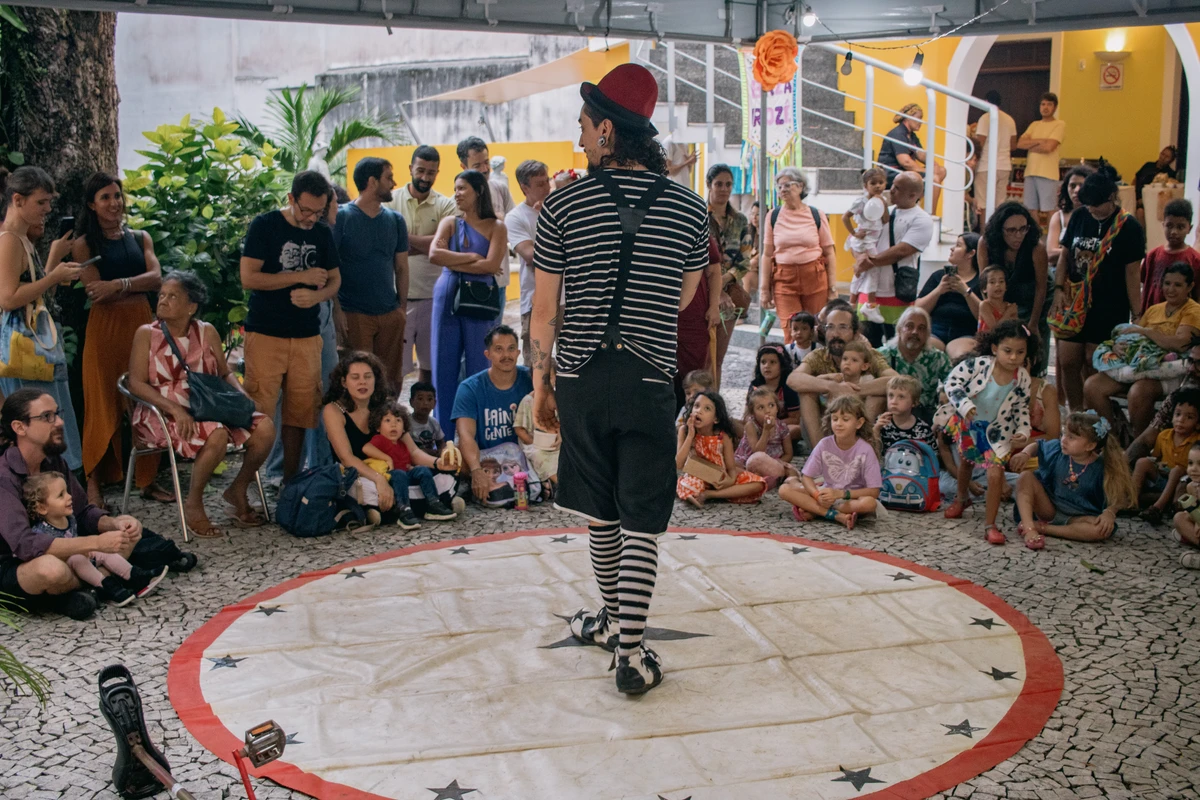 Edição anterior do BaZá RoZê, no Goethe-Institut por Divulgação