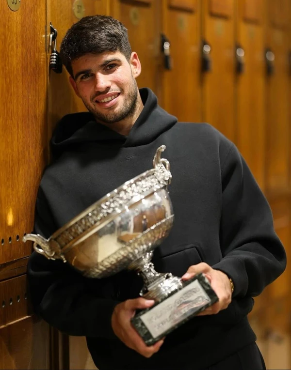 Estrela do tênis, Carlos Alcaraz tem romance com modelo exposto por cunhada por Reprodução/Instagram