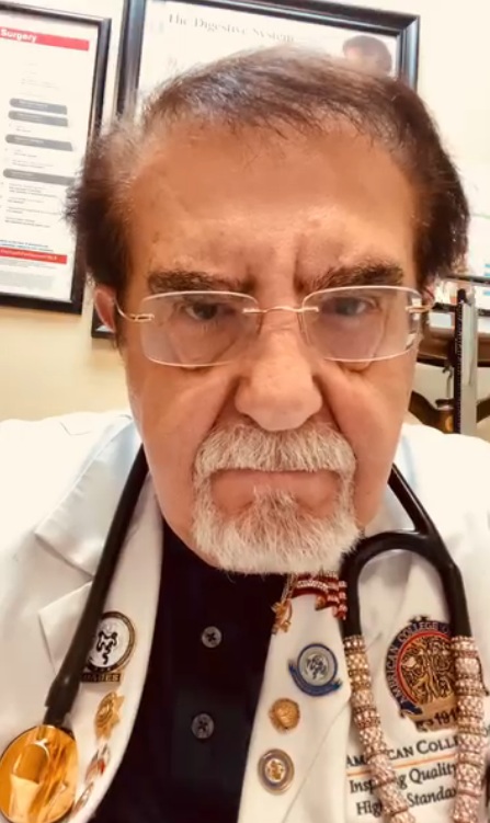 Médico Younan Nowzaradan, conhecido como Dr. Now, de "Quilos Mortais" por Reprodução