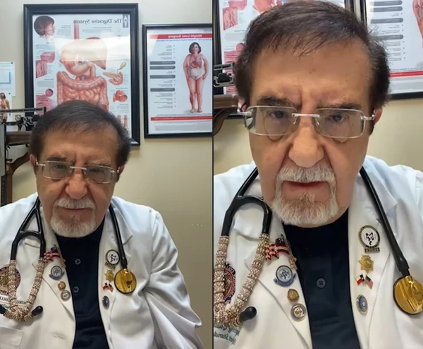 Médico Younan Nowzaradan, conhecido como Dr. Now, de "Quilos Mortais" por Reprodução