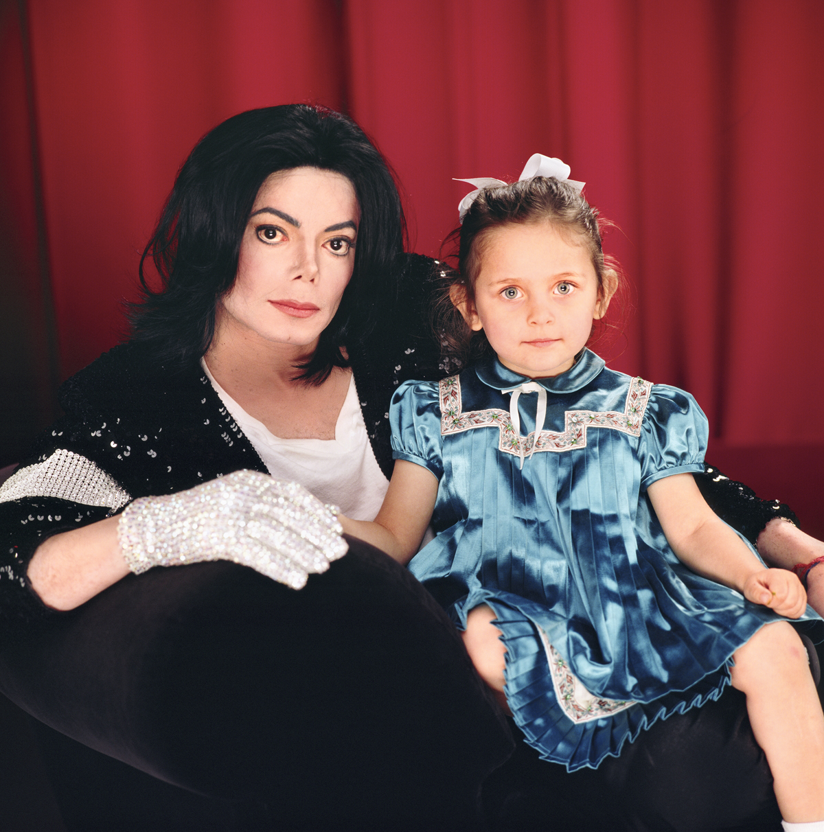 Michael Jackson e a filha, Paris Jackson por Reprodução/Redes Sociais 