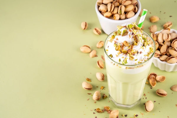Milkshake de pistache por Shutterstock