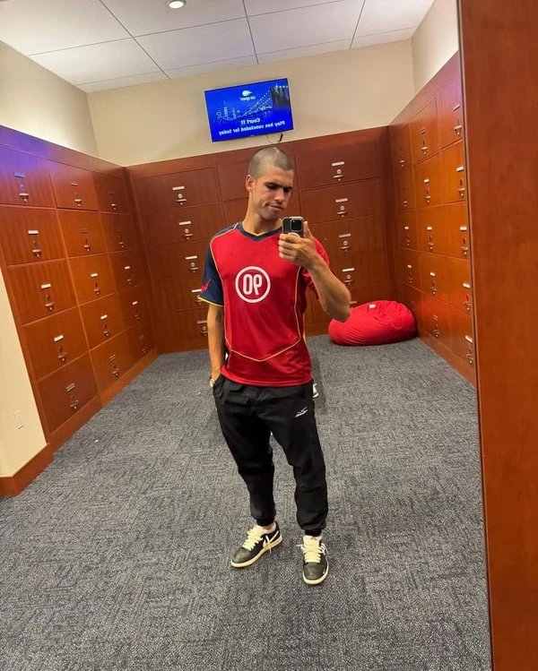 O tenista espanhol Carlos Alcaraz por Reprodução/Instagram