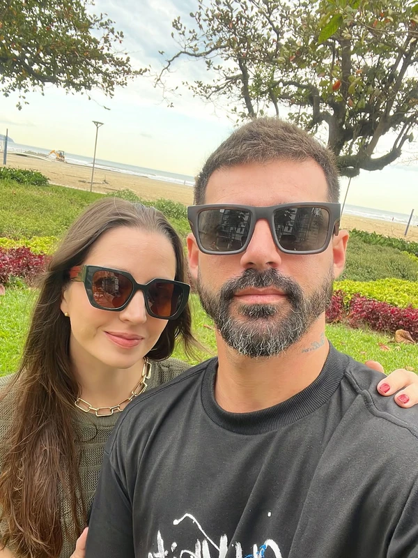 Radamés e Caroline Furlan por Reprodução/Instagram