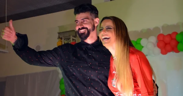 Radamés e Viviane Araújo por Reprodução