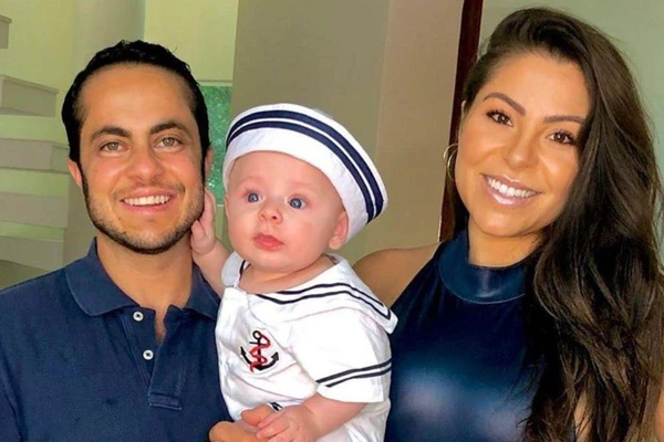 Thammy Miranda e a esposa, Andressa Ferreira por Reprodução