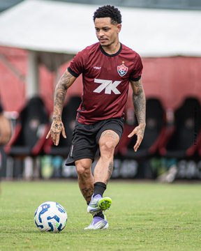 Último treino do Vitória antes de encarar o Fortaleza  por Victor Ferreira/EC Vitória