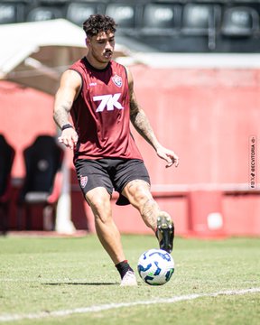 Último treino do Vitória antes de encarar o Fortaleza  por Victor Ferreira/EC Vitória