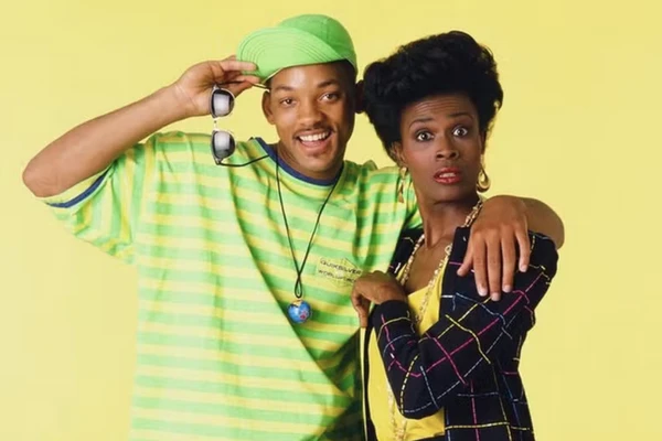 Will Smith e Janet Hubert  por Divulgação