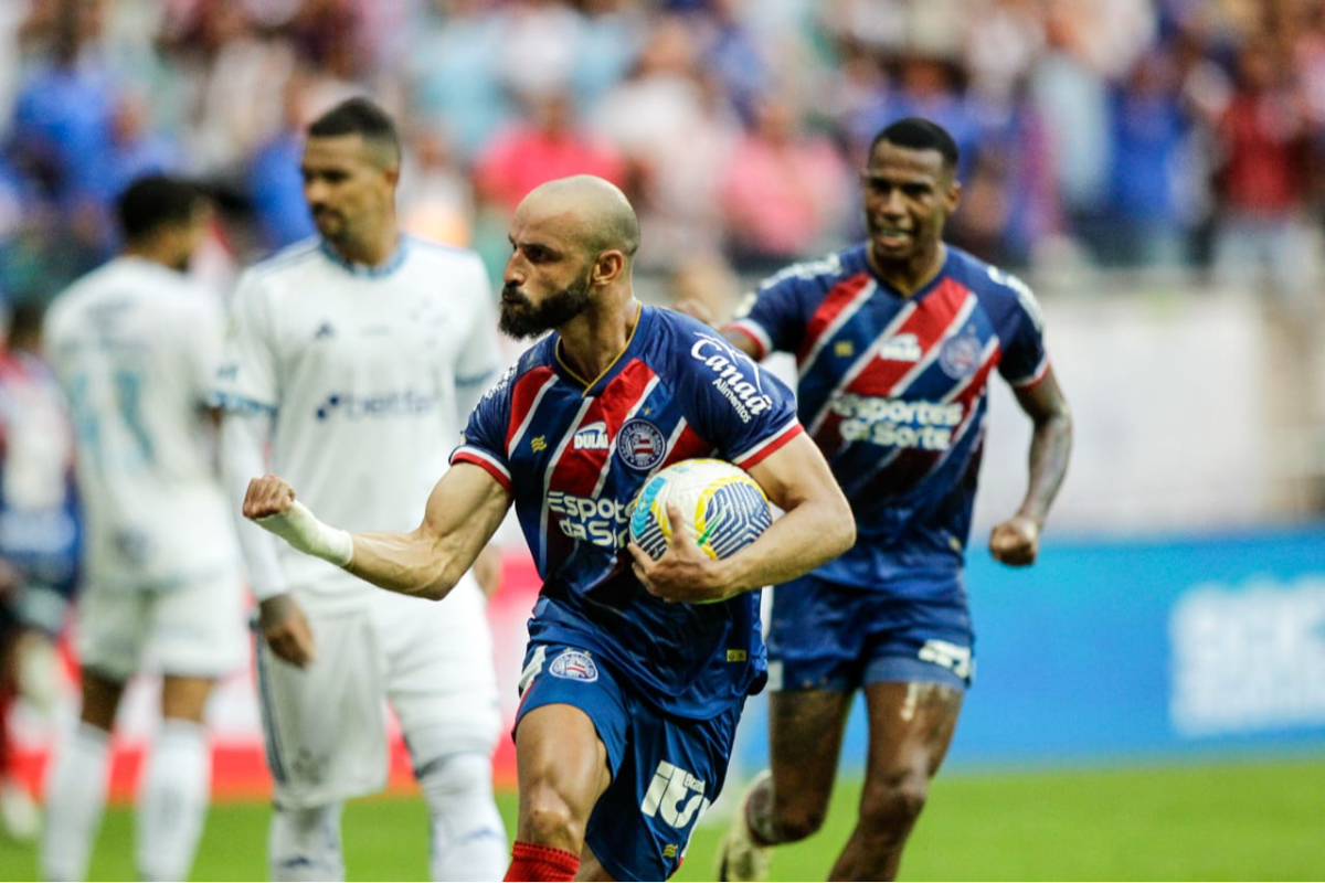 Bahia 4x1 Cruzeiro - 11ª rodada Brasileirão 2024 por Arrison Marinho/CORREIO