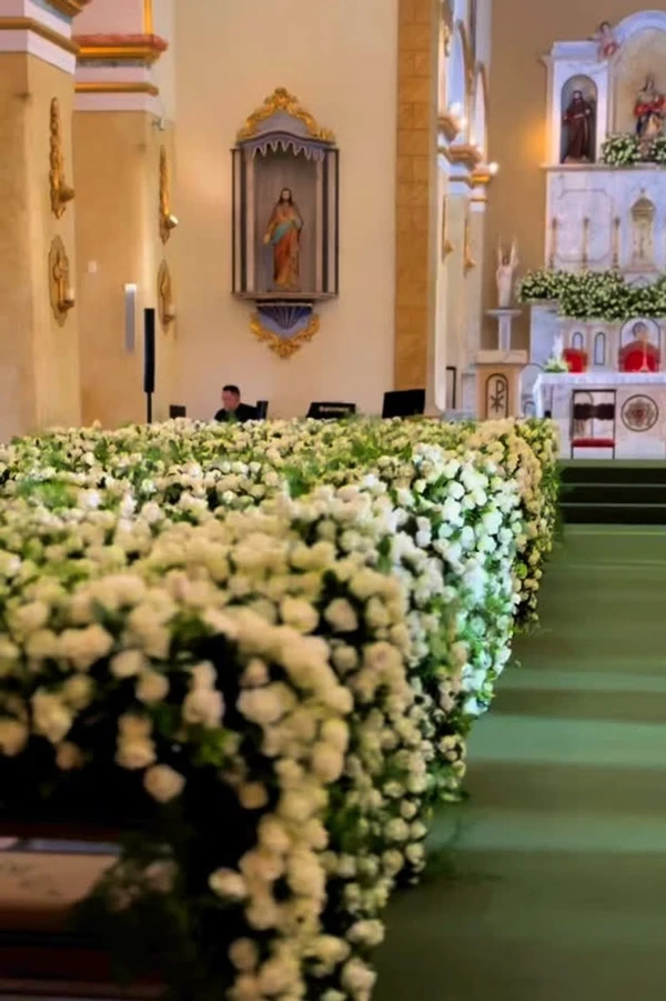 Casamento de Hulk Paraíba e Camila Ângelo por Reprodução/Instagram