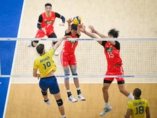 Imagem - Seleçao brasileira masculina tem trabalho, mas vence a China na estreia do Mundial de vôlei