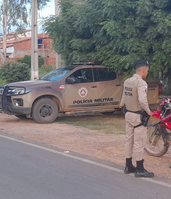 PM prendeu suspeito