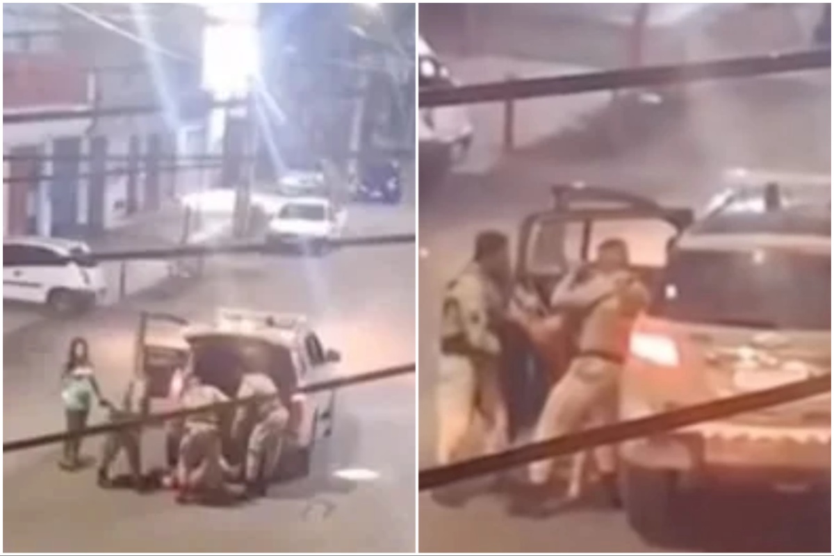 Tiroteio assustou moradores do Vale das Pedrinhas por Reprodução