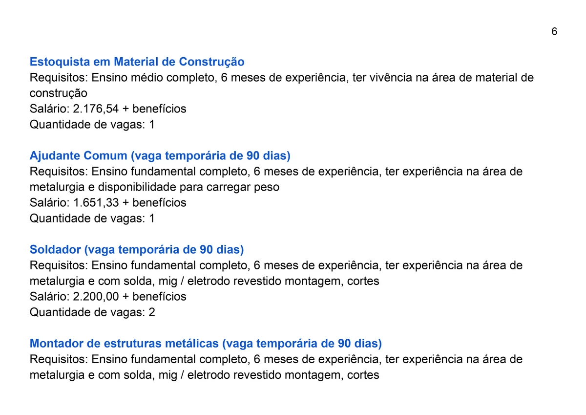 Veja vagas por Reprodução