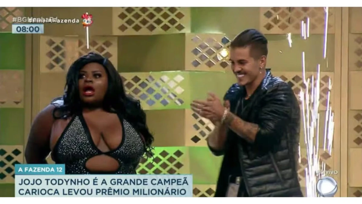A Fazenda 12: Jojo Todynho por Reprodução