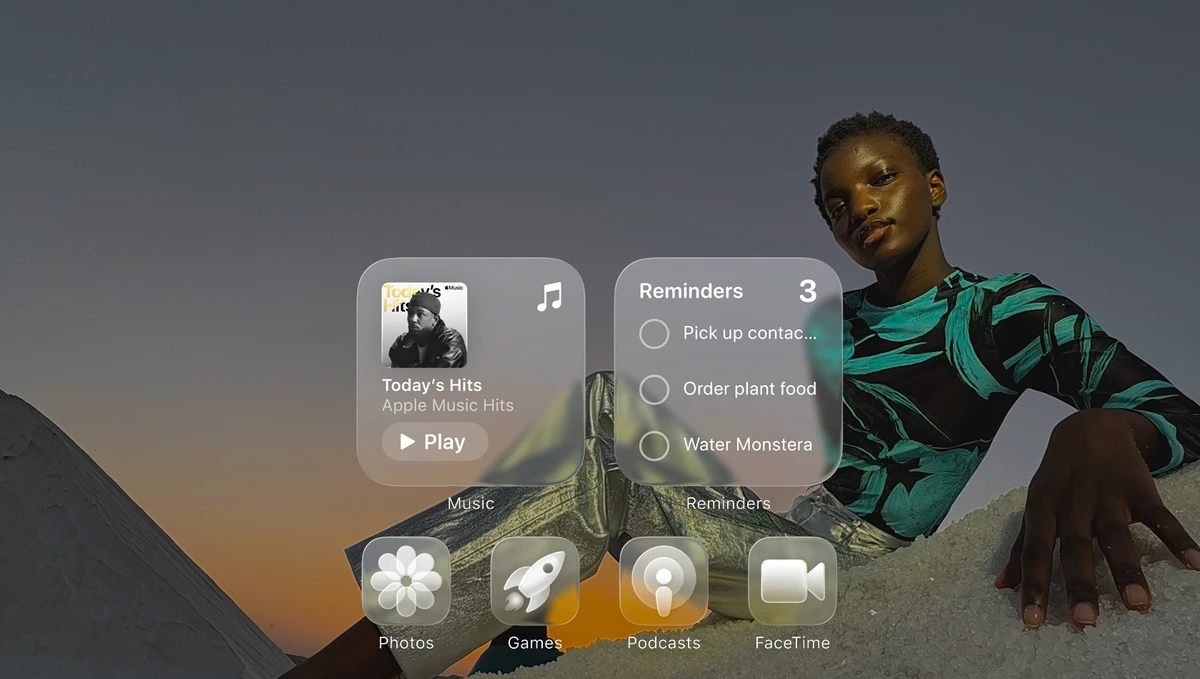 Detalhes do novo iOS 26 por Divulgação