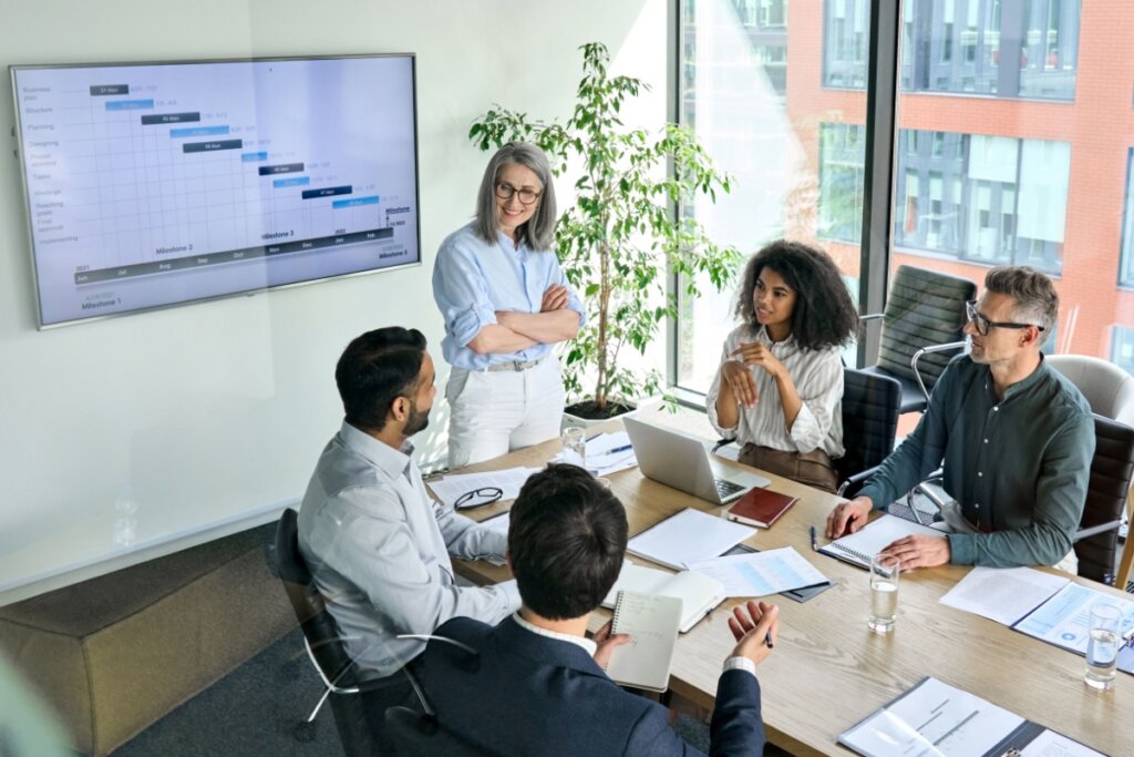 Desdobrar os objetivos mês a mês facilita o acompanhamento (Imagem: Ground Picture | Shutterstock)