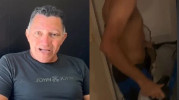 Eliú Oliveira foi flagrado com casado em motel