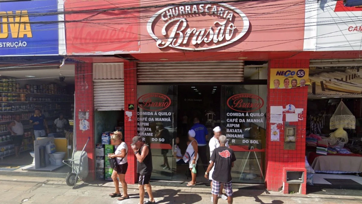 Explosão foi registrada em churrascaria de Mar Grande