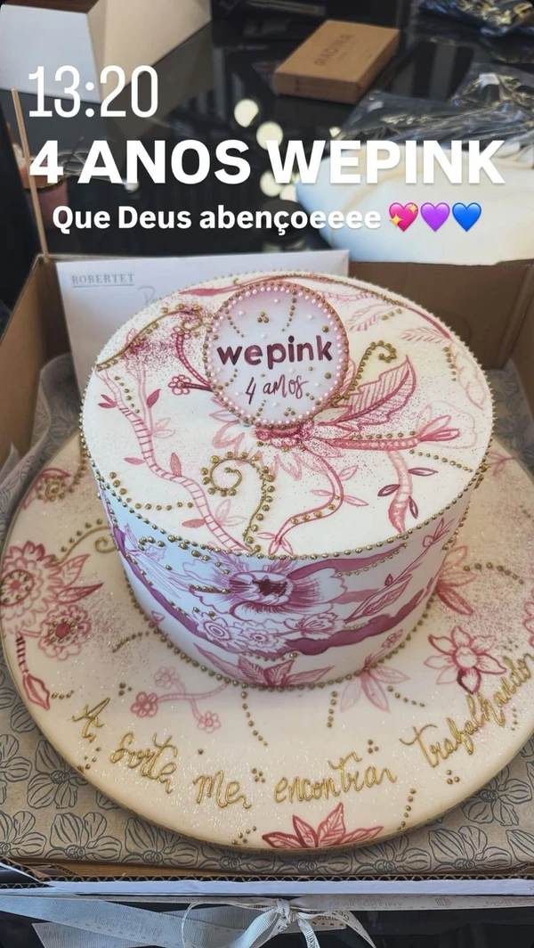 Festa de 4 anos da We Pink por Reprodução