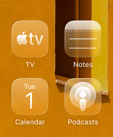 Ícones de apps refinados por Divulgação