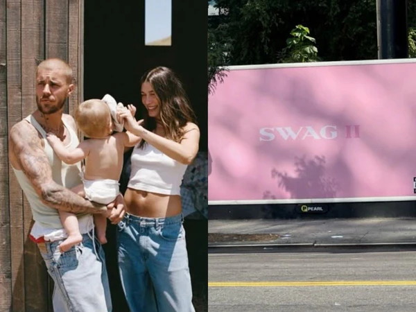 Justin e Hailey Bieber por Reprodução