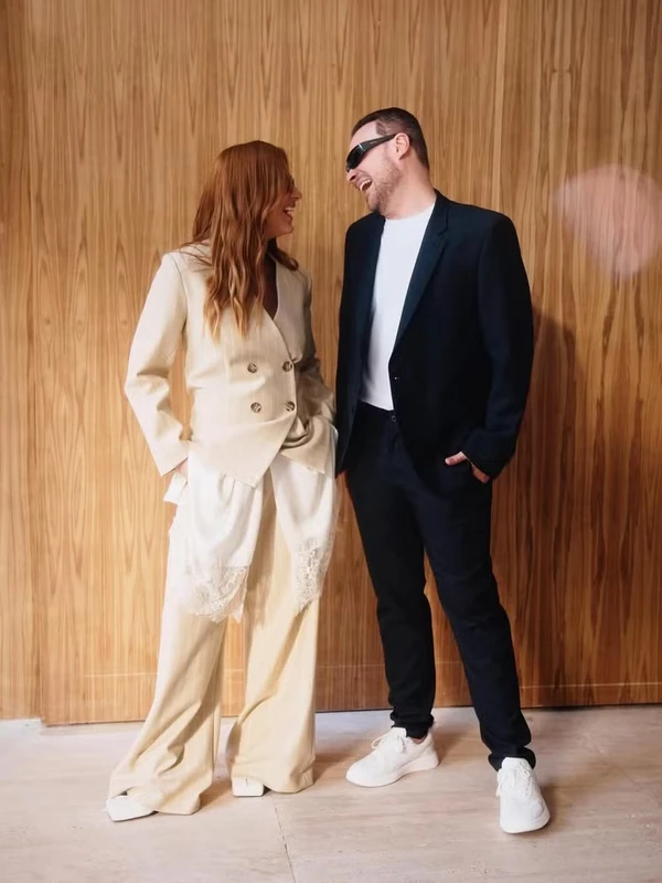 Leo Fuchs e Giovanna Ewbank por Reprodução